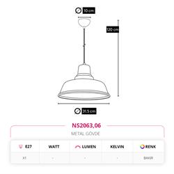 Nevo Tekli Sarkıt Bakır NS2063