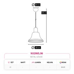 Nevo Tekli Sarkıt Bakır NS2065