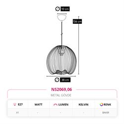 Nevo Tekli Sarkıt Bakır NS2069