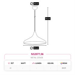 Nevo Tekli Sarkıt Bakır NS2077