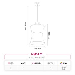Nevo Tekli Sarkıt Bal NS454
