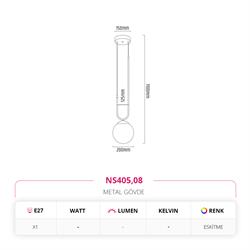 Nevo Tekli Sarkıt Eskitme NS405