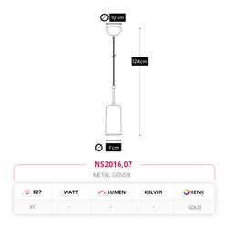 Nevo Tekli Sarkıt Gold NS2016