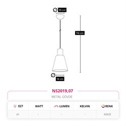 Nevo Tekli Sarkıt Gold NS2019