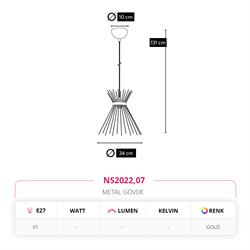 Nevo Tekli Sarkıt Gold NS2022