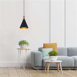 Nevo Tekli Sarkıt Siyah Gold NS2036