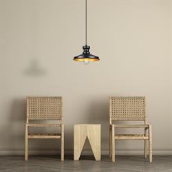 Nevo Tekli Sarkıt Siyah Gold NS2042