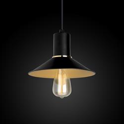 Nevo Tekli Sarkıt Siyah Gold NS2075