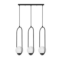 Nevo Üçlü Sıralı Sarkıt Siyah NS2003