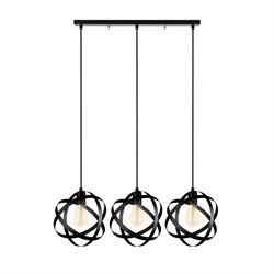 Nevo Üçlü Sıralı Sarkıt Siyah NS2030