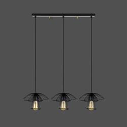 Nevo Üçlü Sıralı Sarkıt Siyah NS2035