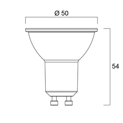 Sylvania 4.2W GU 10 Led Çanak Ampul 0027433