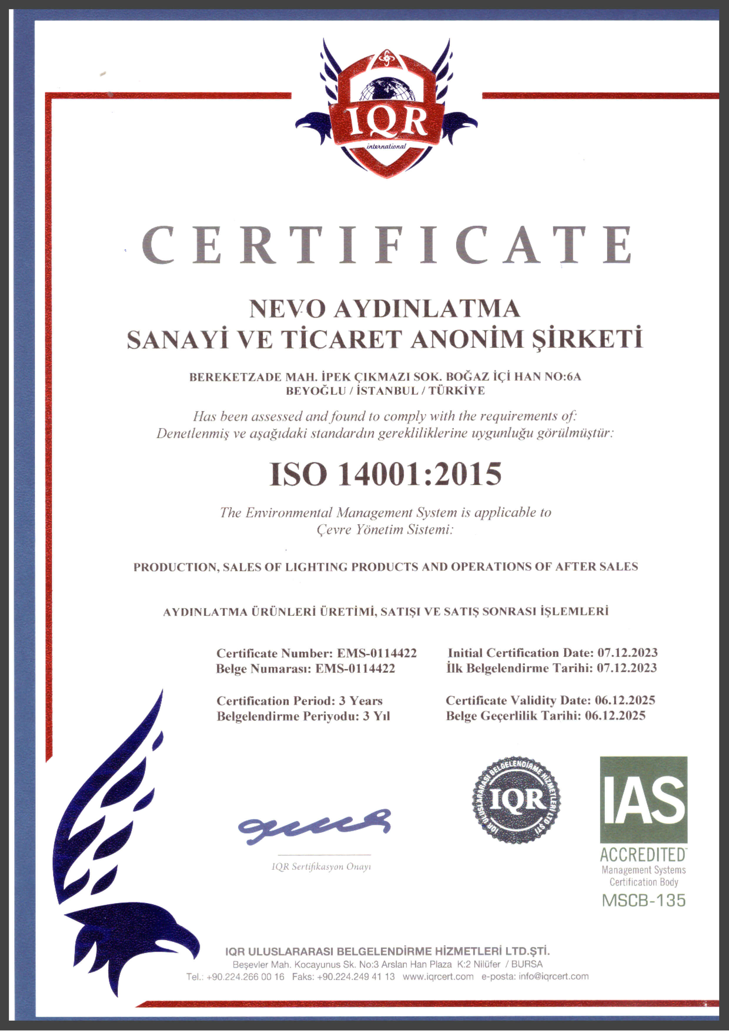 ISO 9001 2015