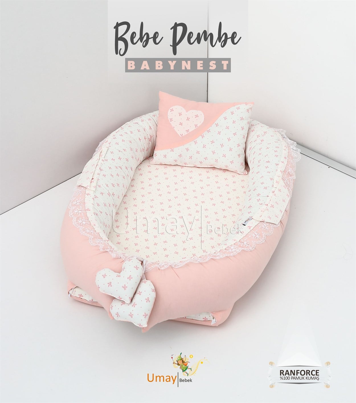 Umay BebekBabynest - Bebe Pembe