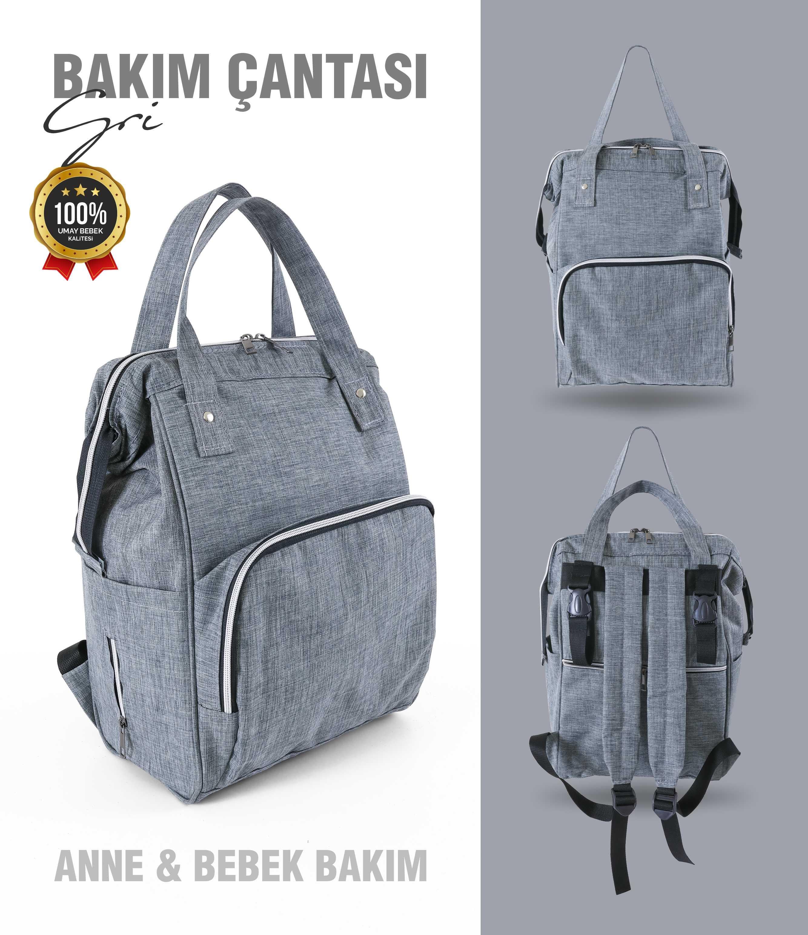 Umay BebekAnne Bebek, Bakım Çantası (Gri)