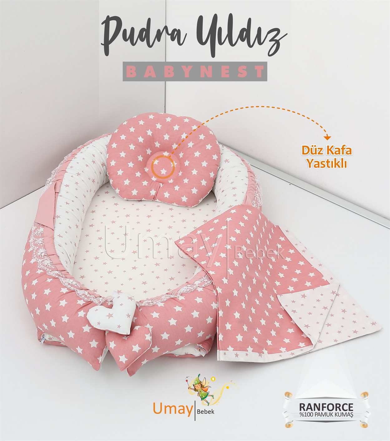 Umay BebekBabynest, bebek pikesi - Pudra Yıldız