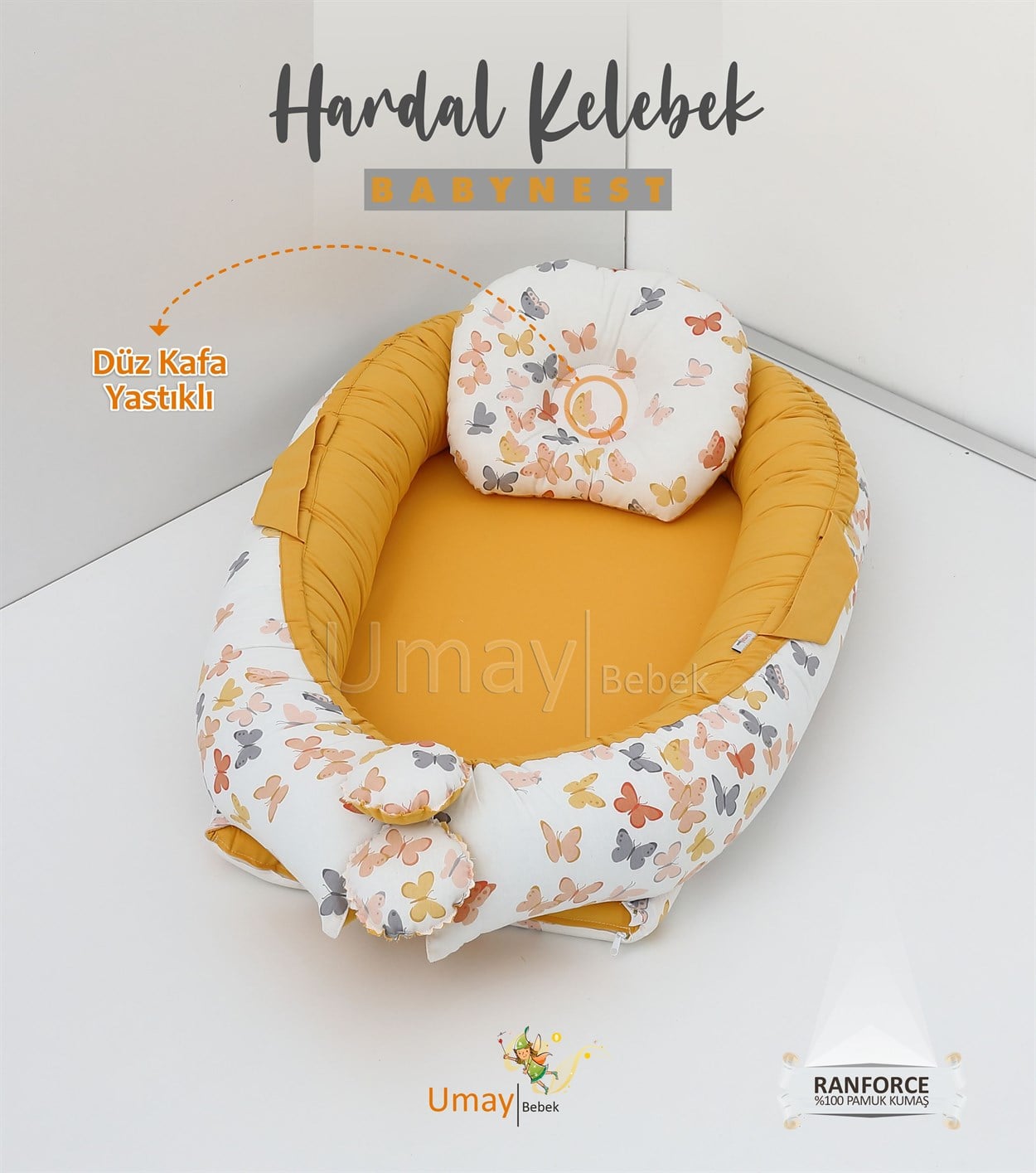 Umay BebekBabynest - Hardal Kelebek