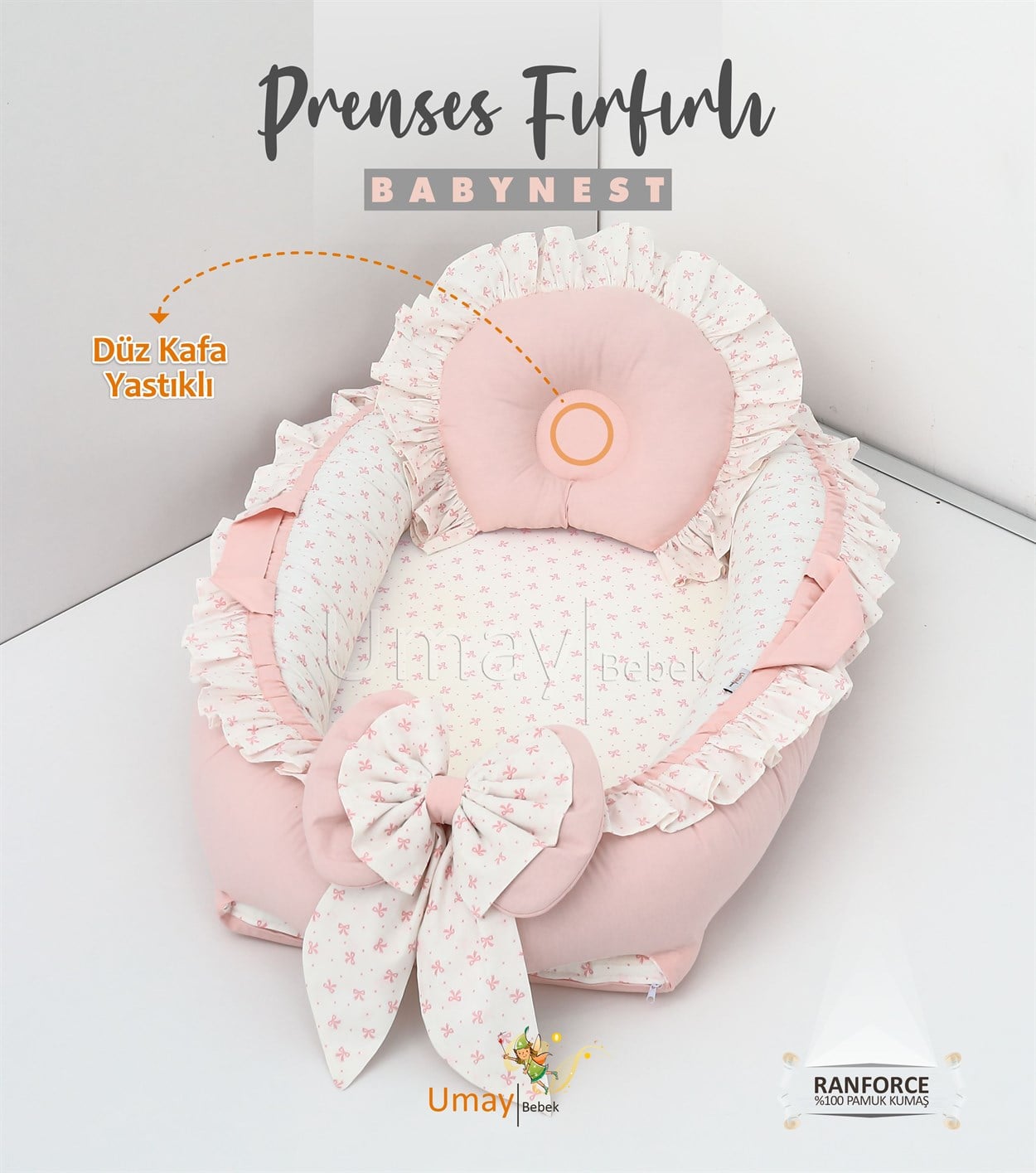 Umay BebekBabynest - Prenses Fırfırlı