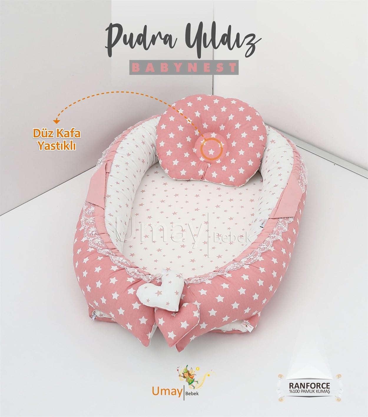Umay BebekBabynest - Pudra Yıldız