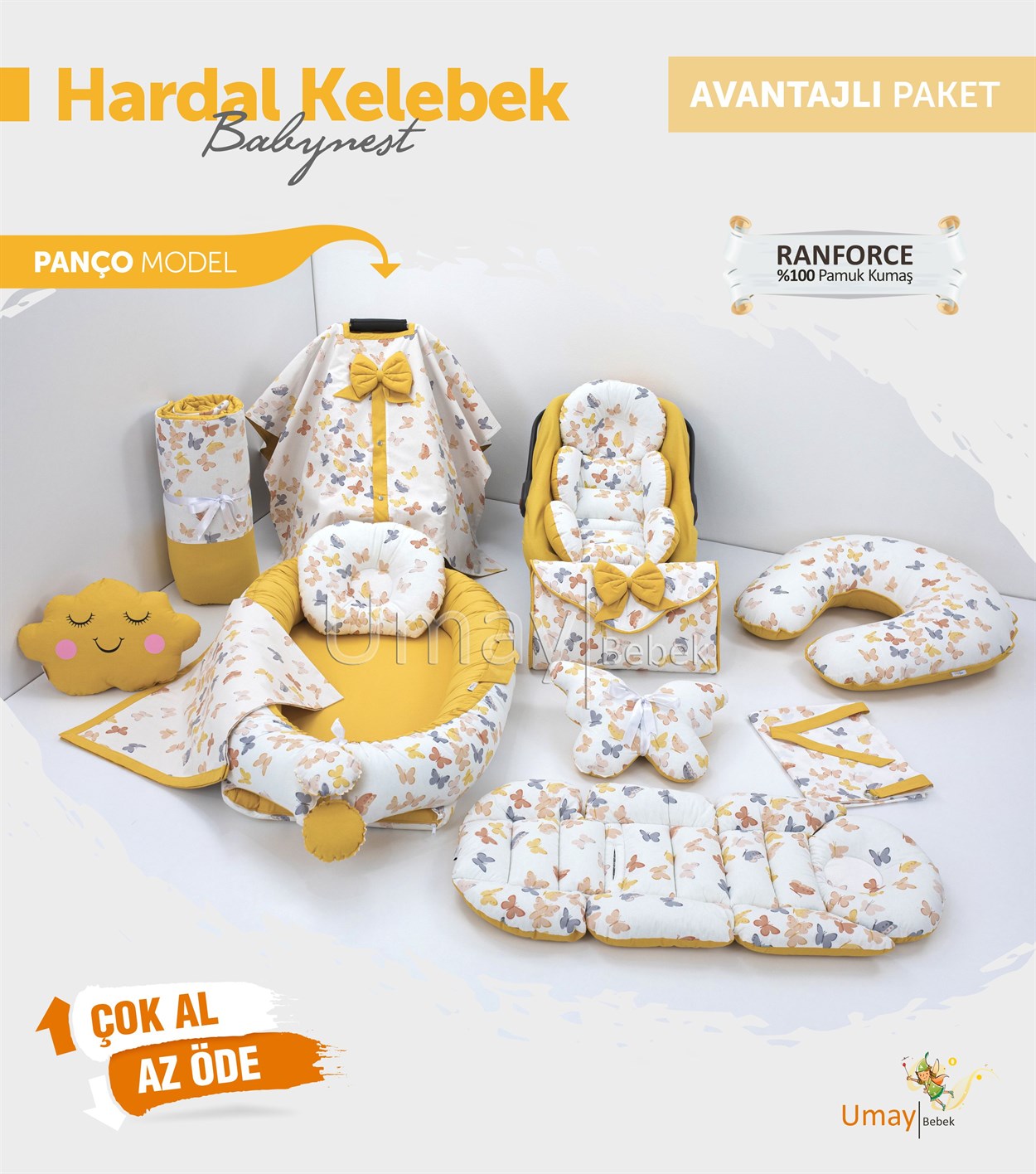 Umay BebekHardal Kelebek Komple Set