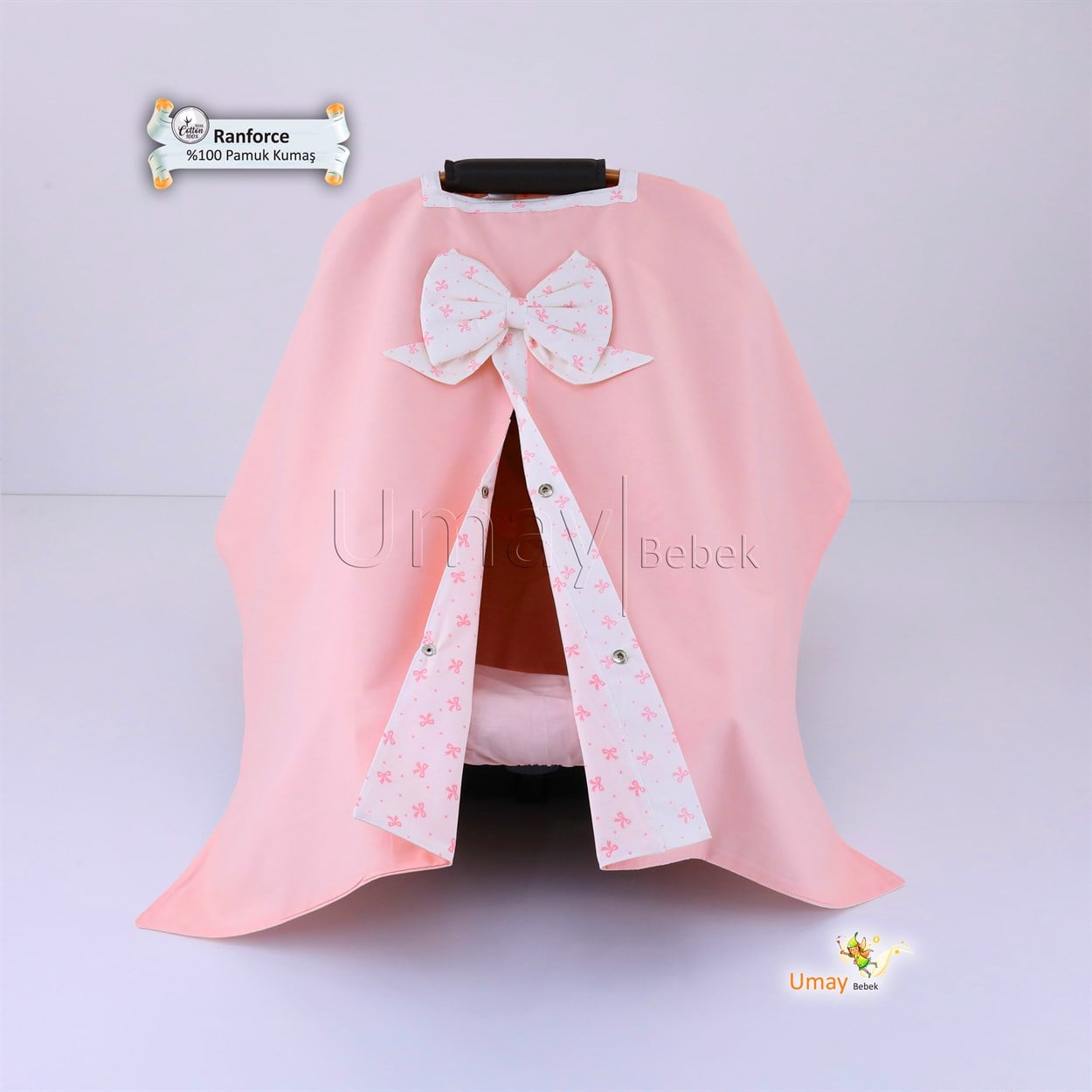 Umay BebekPuset Örtüsü (Panço) Pembe (Çarşafsız)