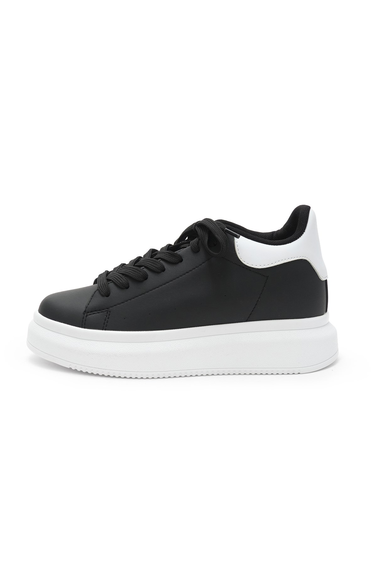 Secret 7 cm Boy Yükselten Siyah Renk Sneaker