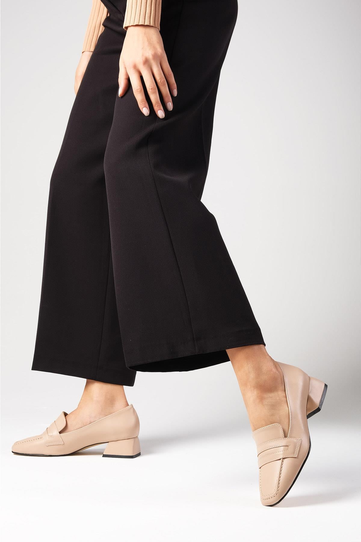 Cecille Nude Short Heels
