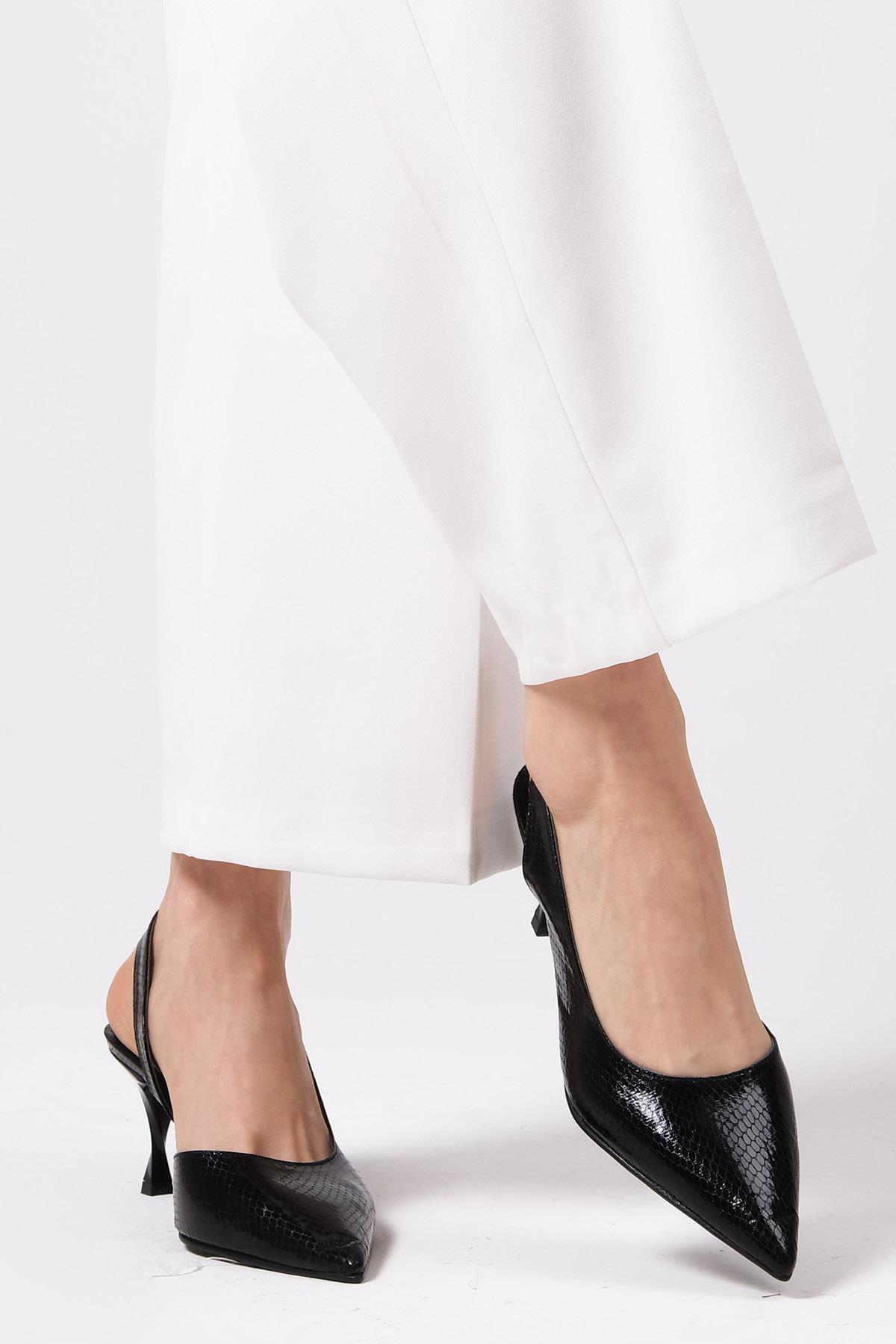 Clarice Black Heels