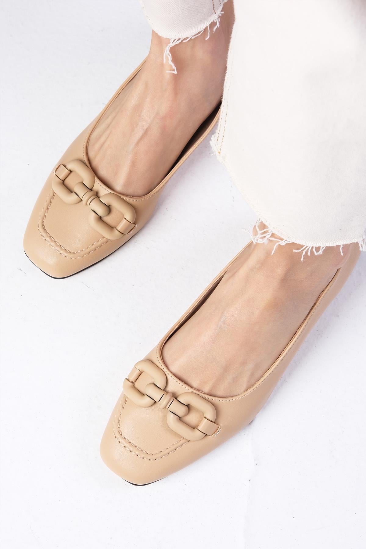 Dolly Tan Short Heels