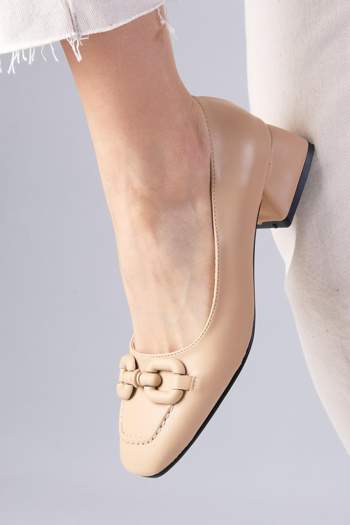 Dolly Tan Short Heels