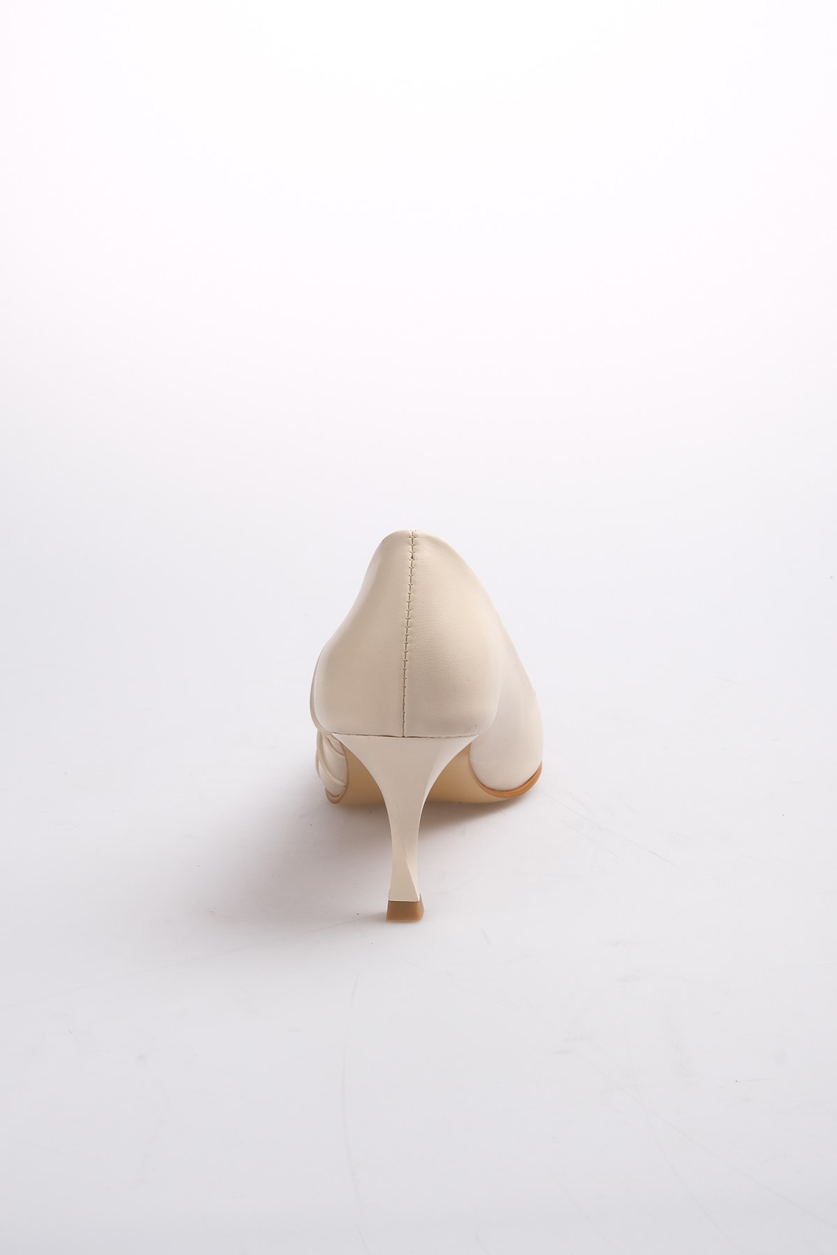 Nina Tan Colored Drawstring Heels