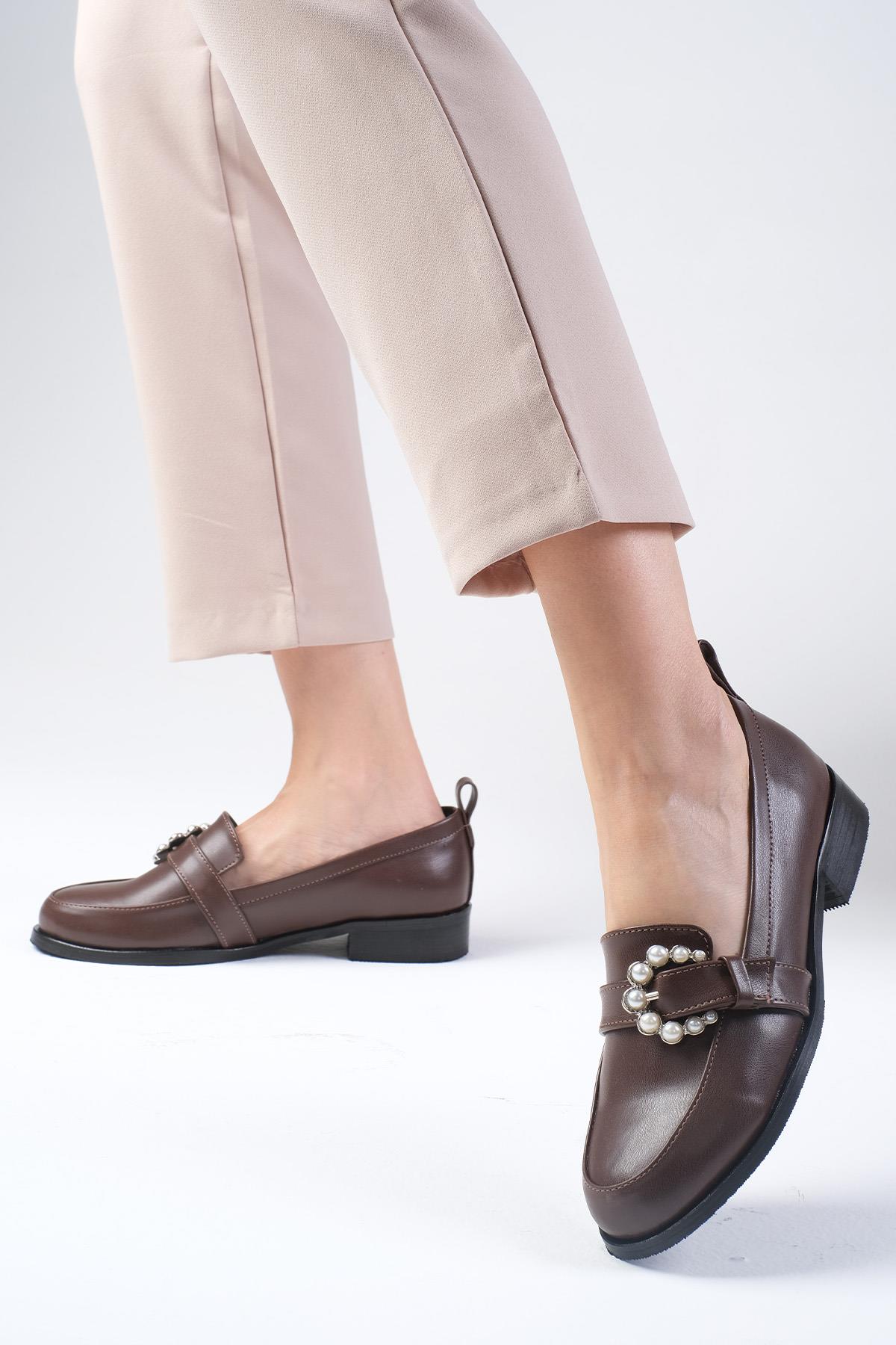 Odila Brown Oxford