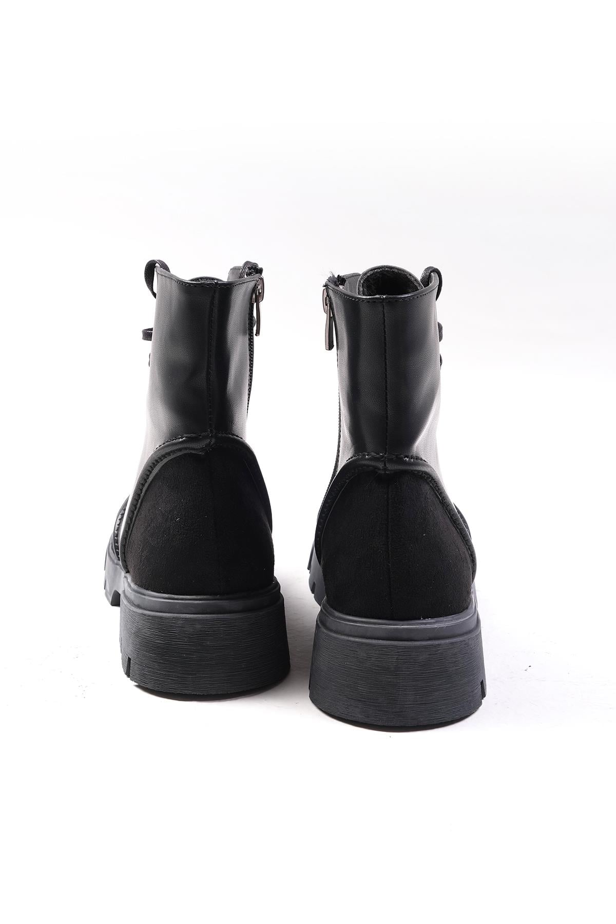 Samantha Siyah Renk Postal Bot