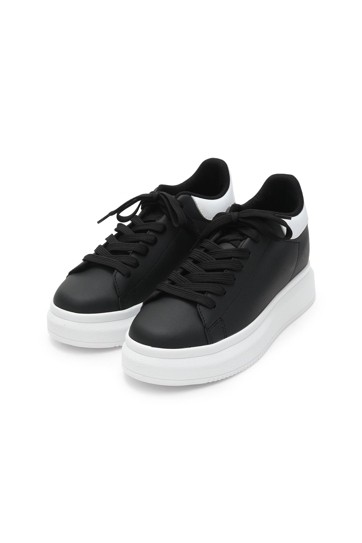 Secret 7 cm Boy Yükselten Siyah Renk Sneaker