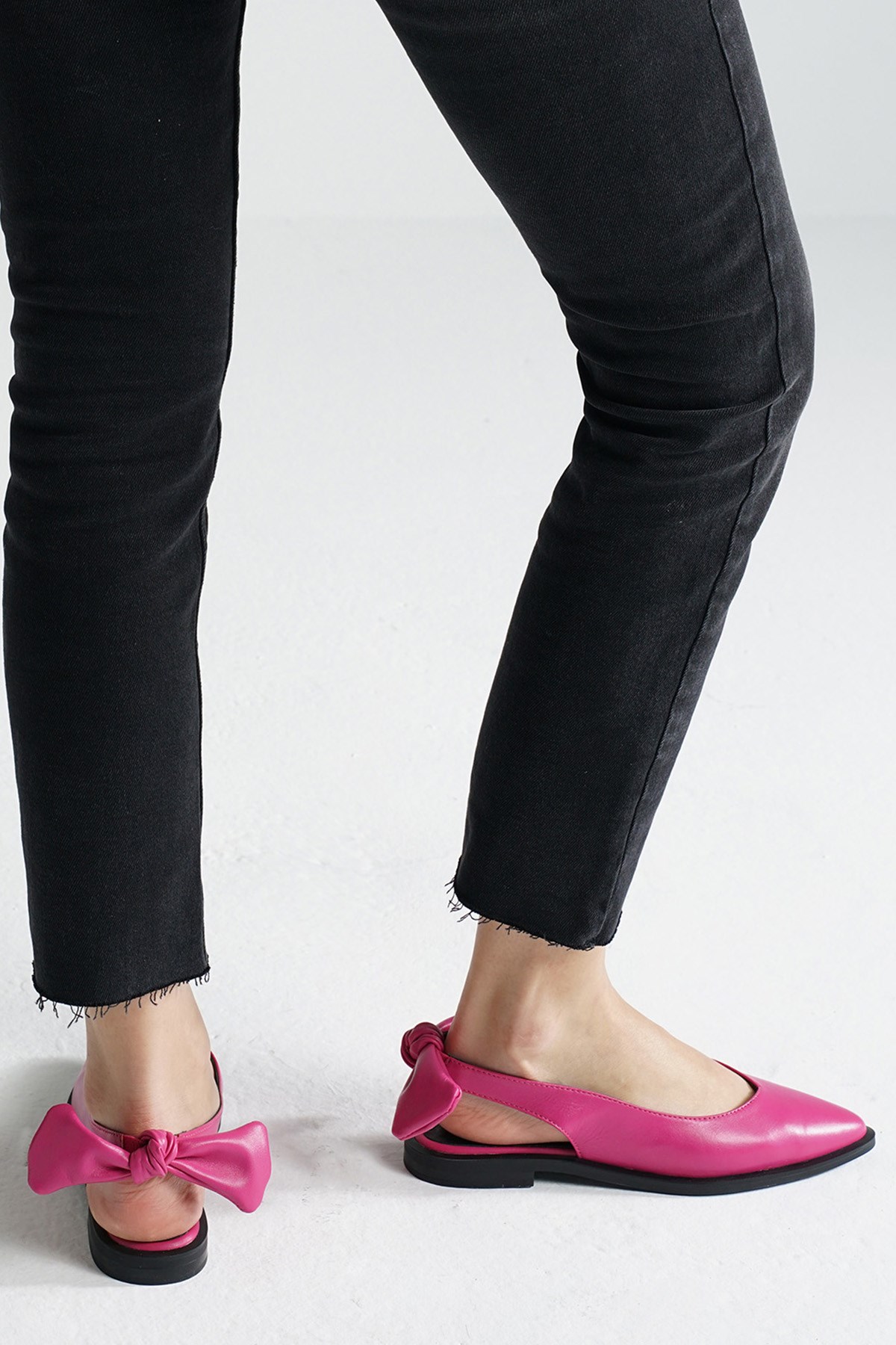 Bonny Fuşya Renk Fiyonklu Babet