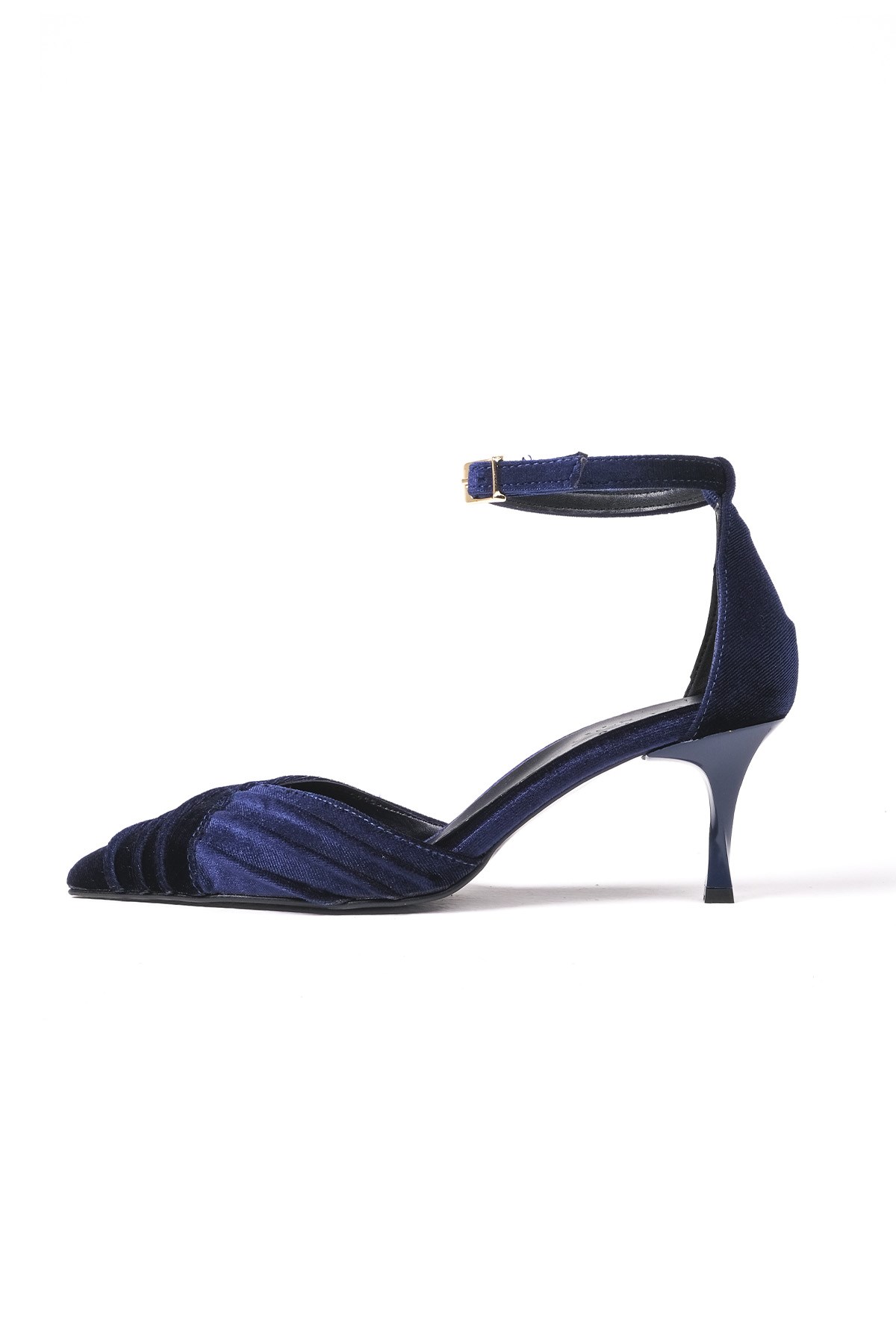 Dina Lacivert Renk Topuklu Ayakkabı