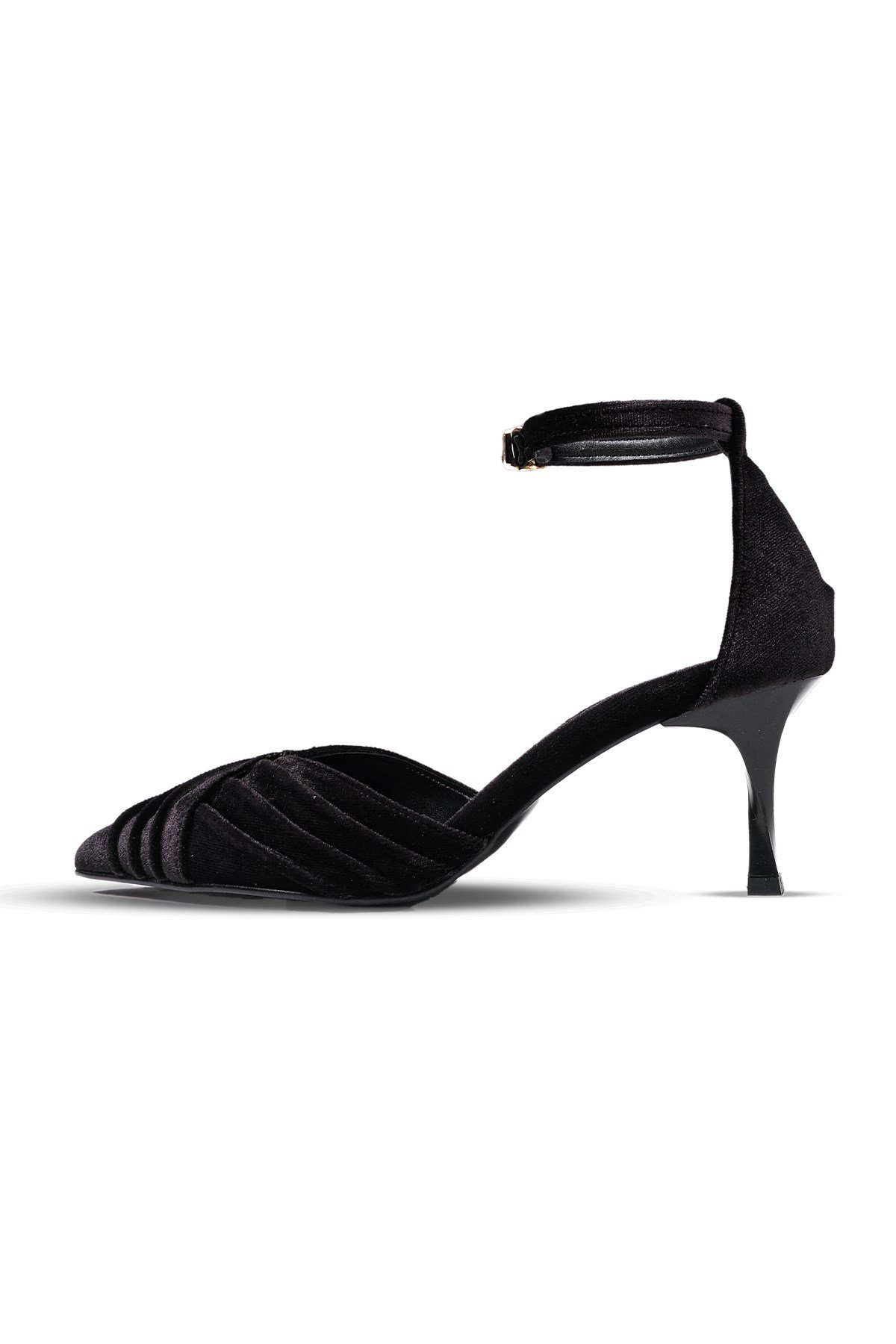 Dina Siyah Renk Topuklu Ayakkabı