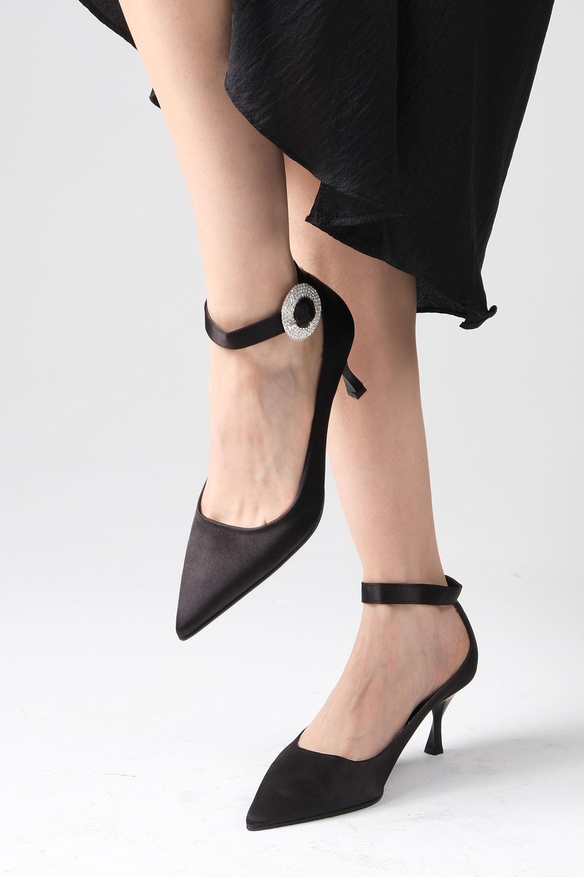 Felicia Siyah Renk Abiye Ayakkabı