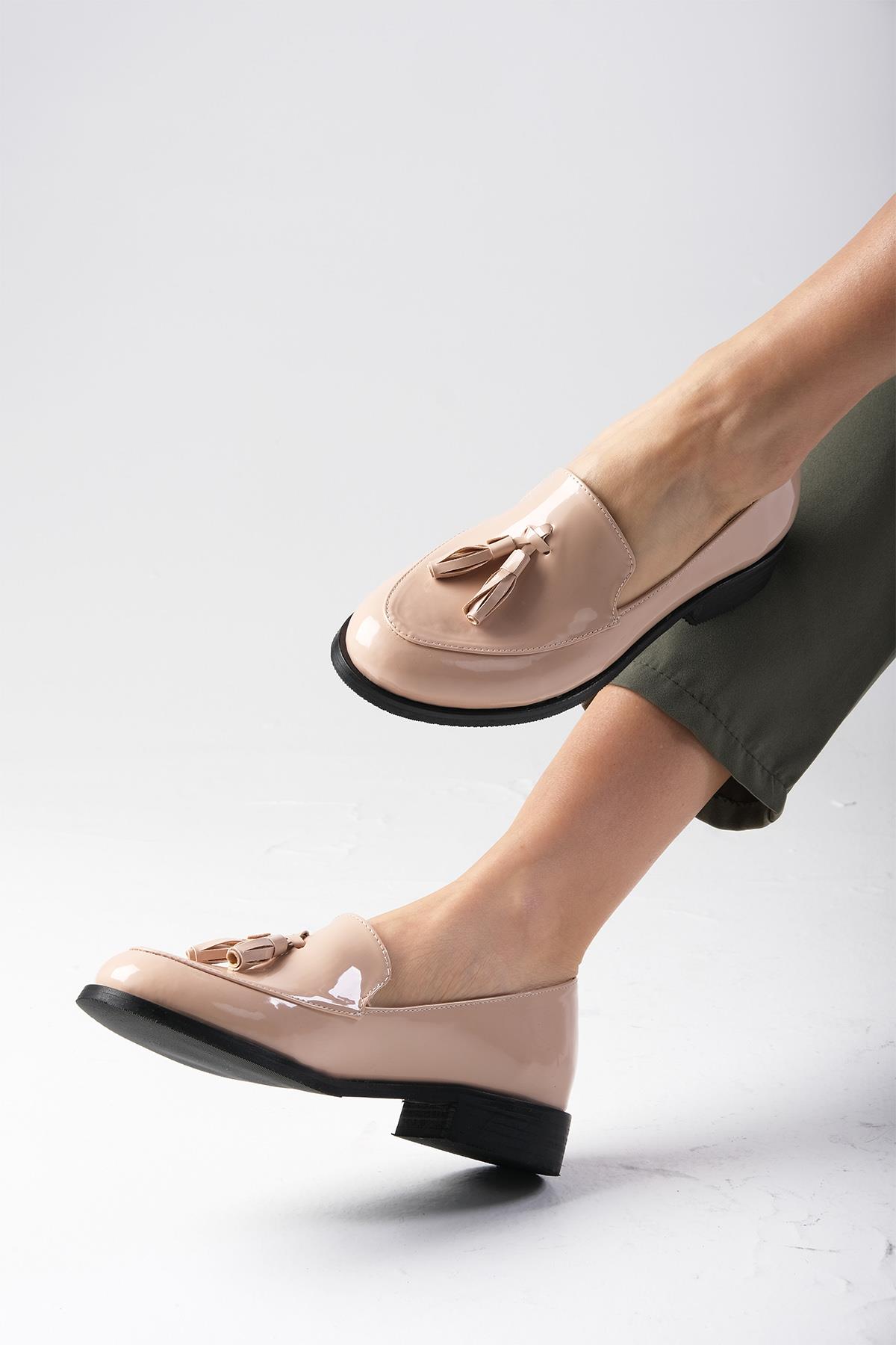 Iris Vizon Renk Rugan Oxford Ayakkabı