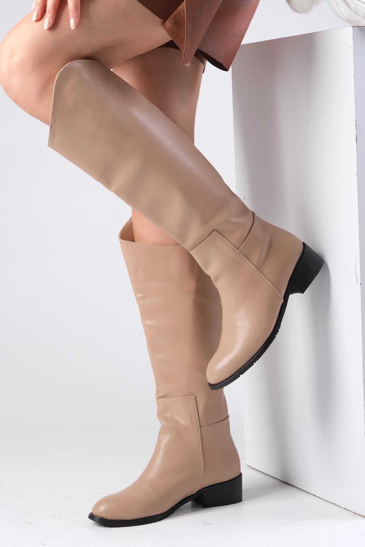 Krista Vizon Renk Oxford Çizme