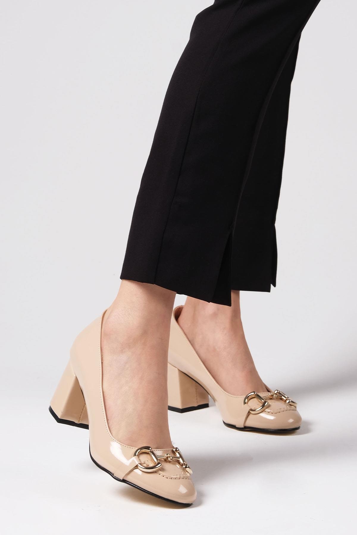 Leandra Ten Regi Topuklu Ayakkabı