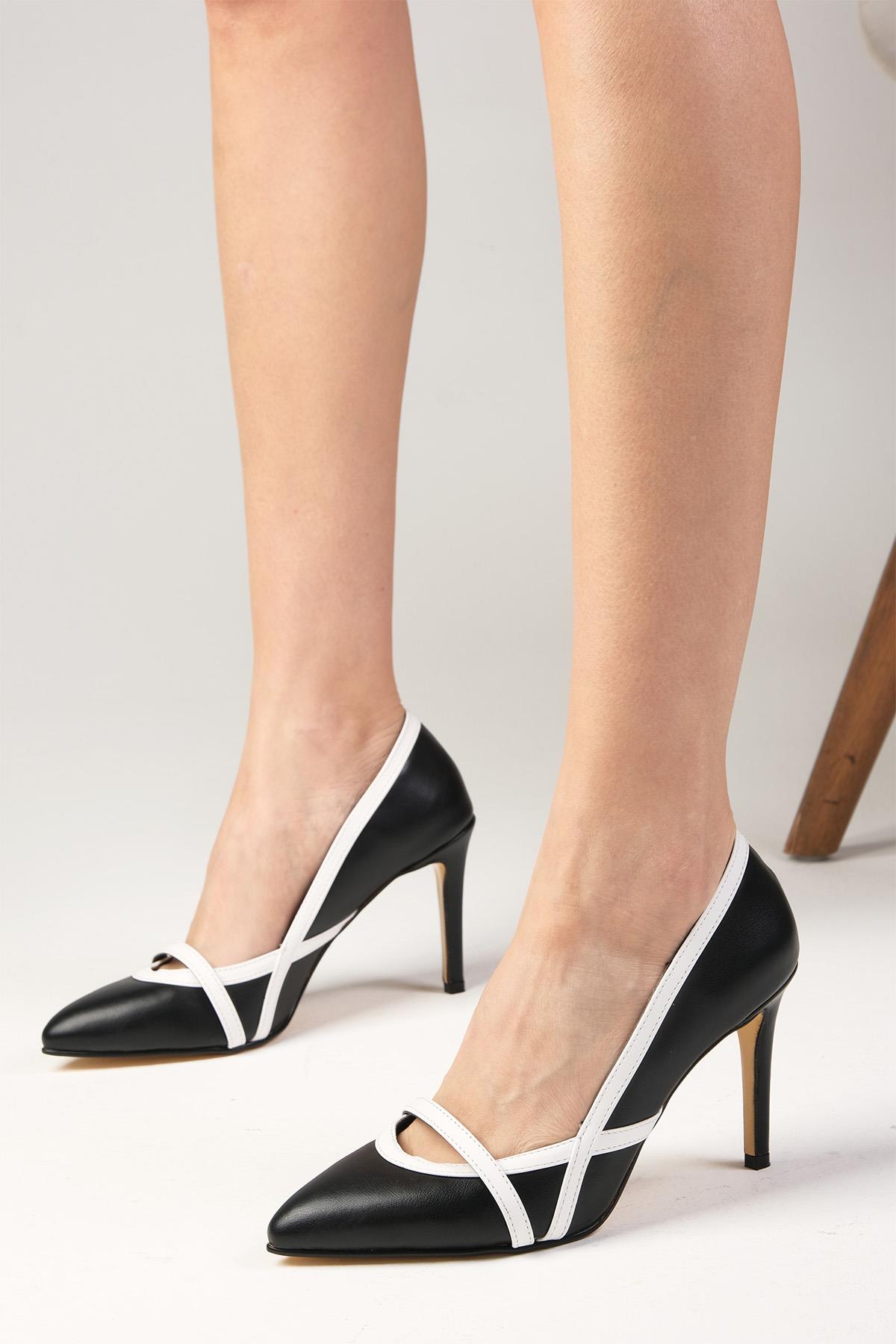 Lucy Siyah Renk Topuklu Ayakkabı