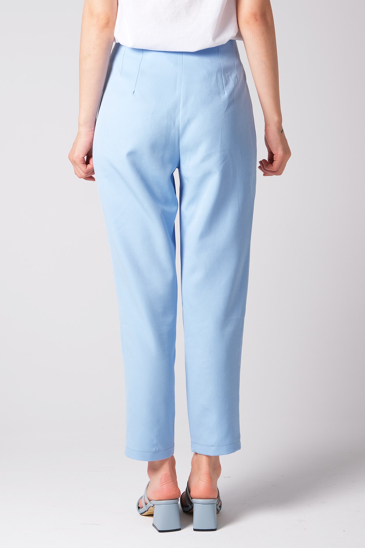 MIOROPA Mavi Renk Düz Paça Pantalon