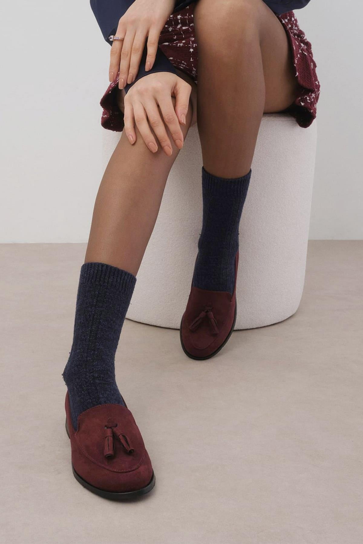 Iris Wine Red Oxford