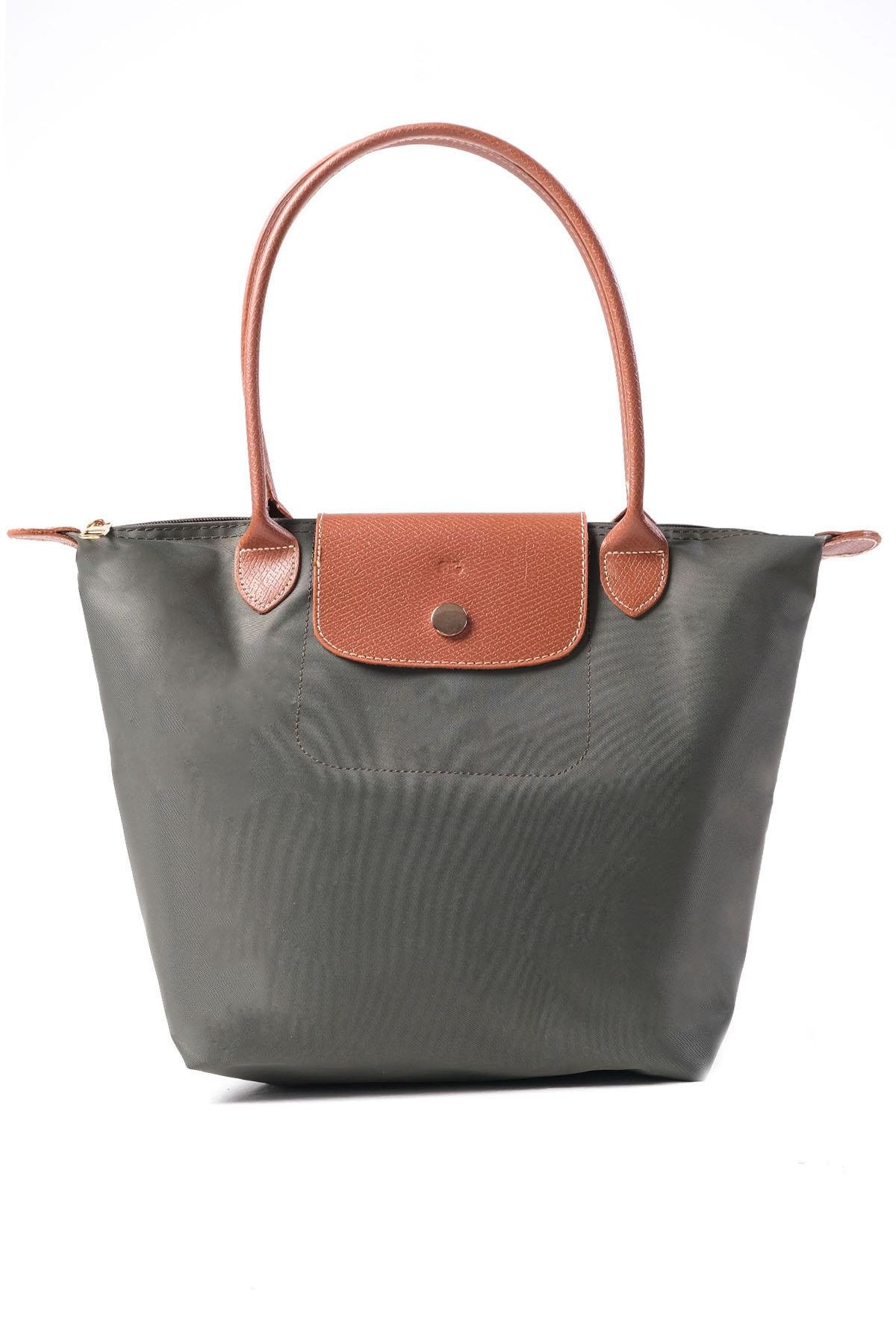 Haki Renk Katlanabilir Omuz Çantası