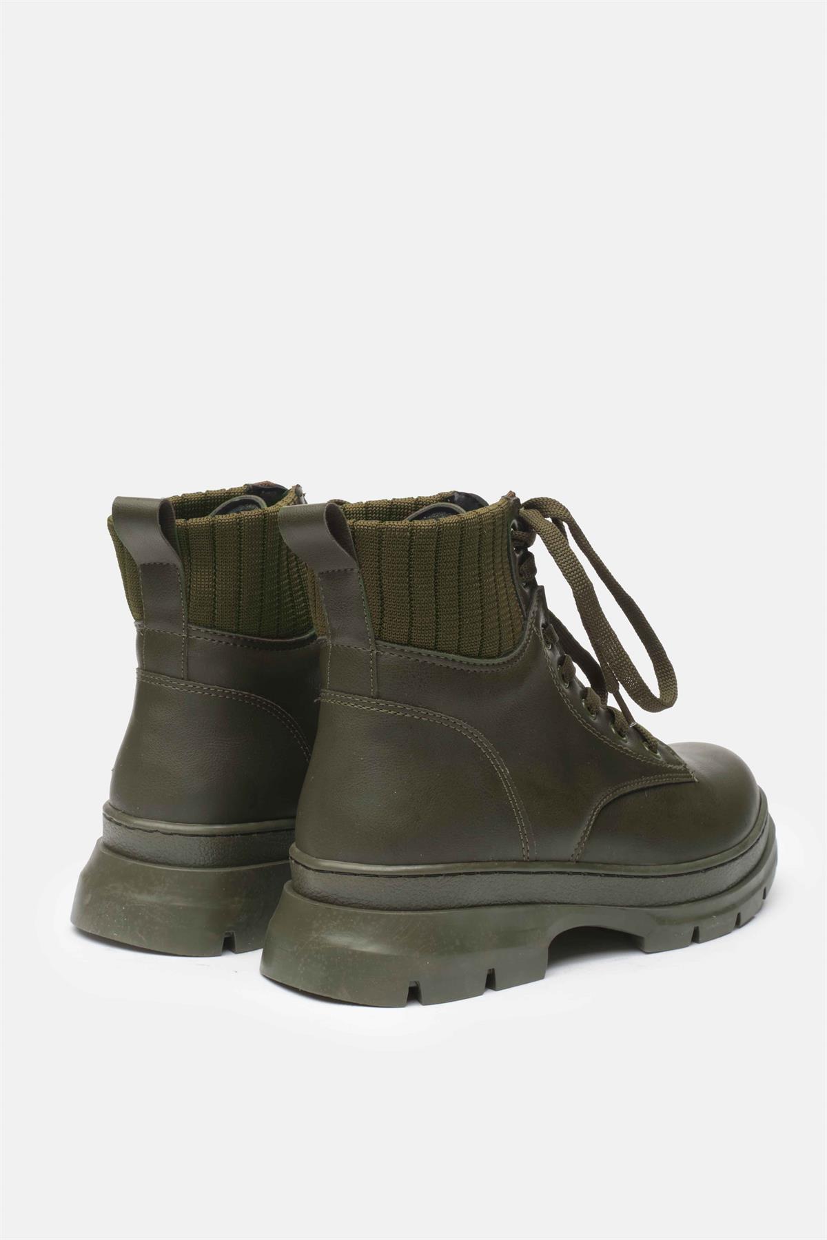 Frieda Haki Yeşil Renk Postal Bot