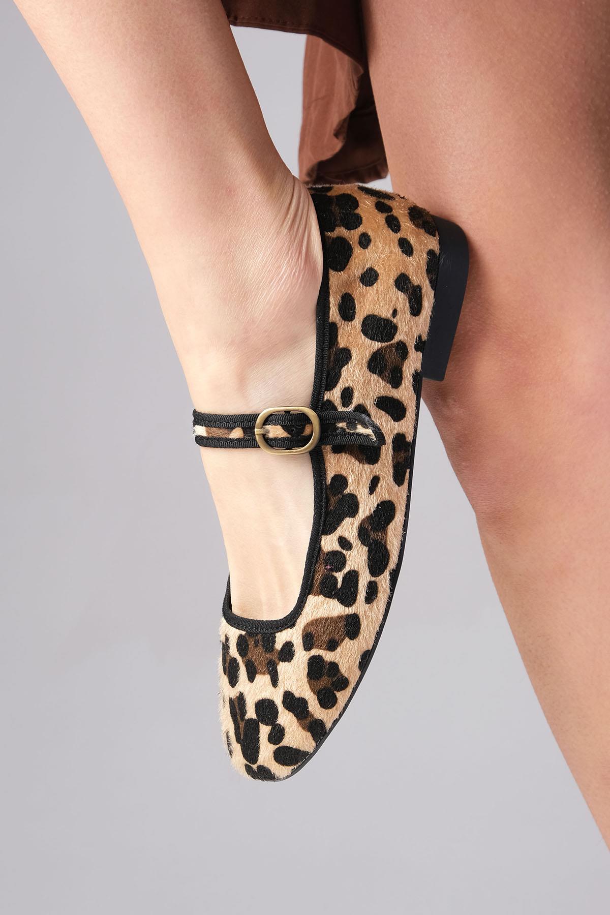 Inna Leopar Desenli Bantlı Babet