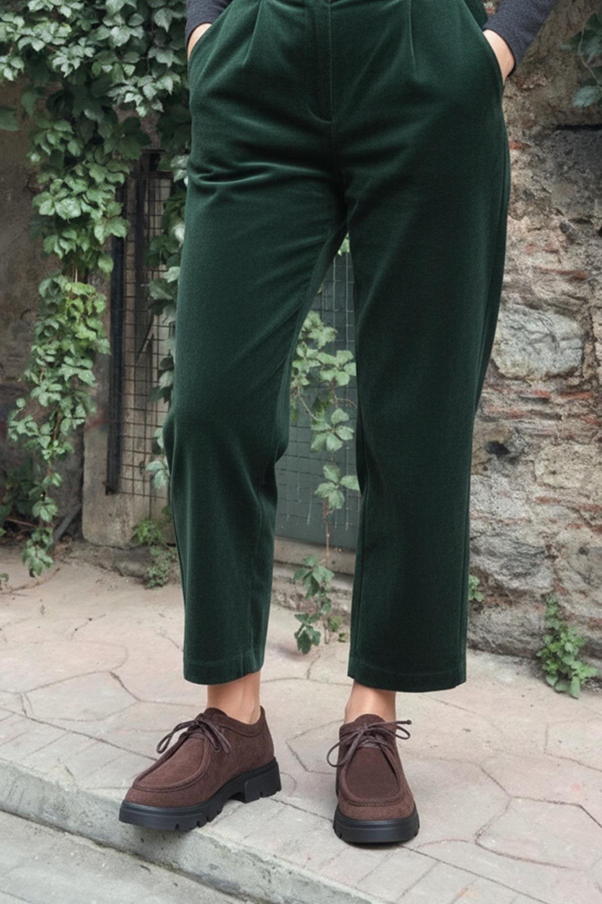 Hope Kahverengi Kalın Tabanlı Oxford Ayakkabı