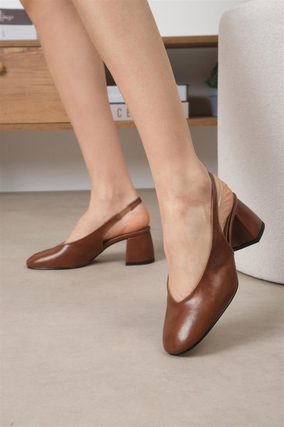 Karina Brown Heels