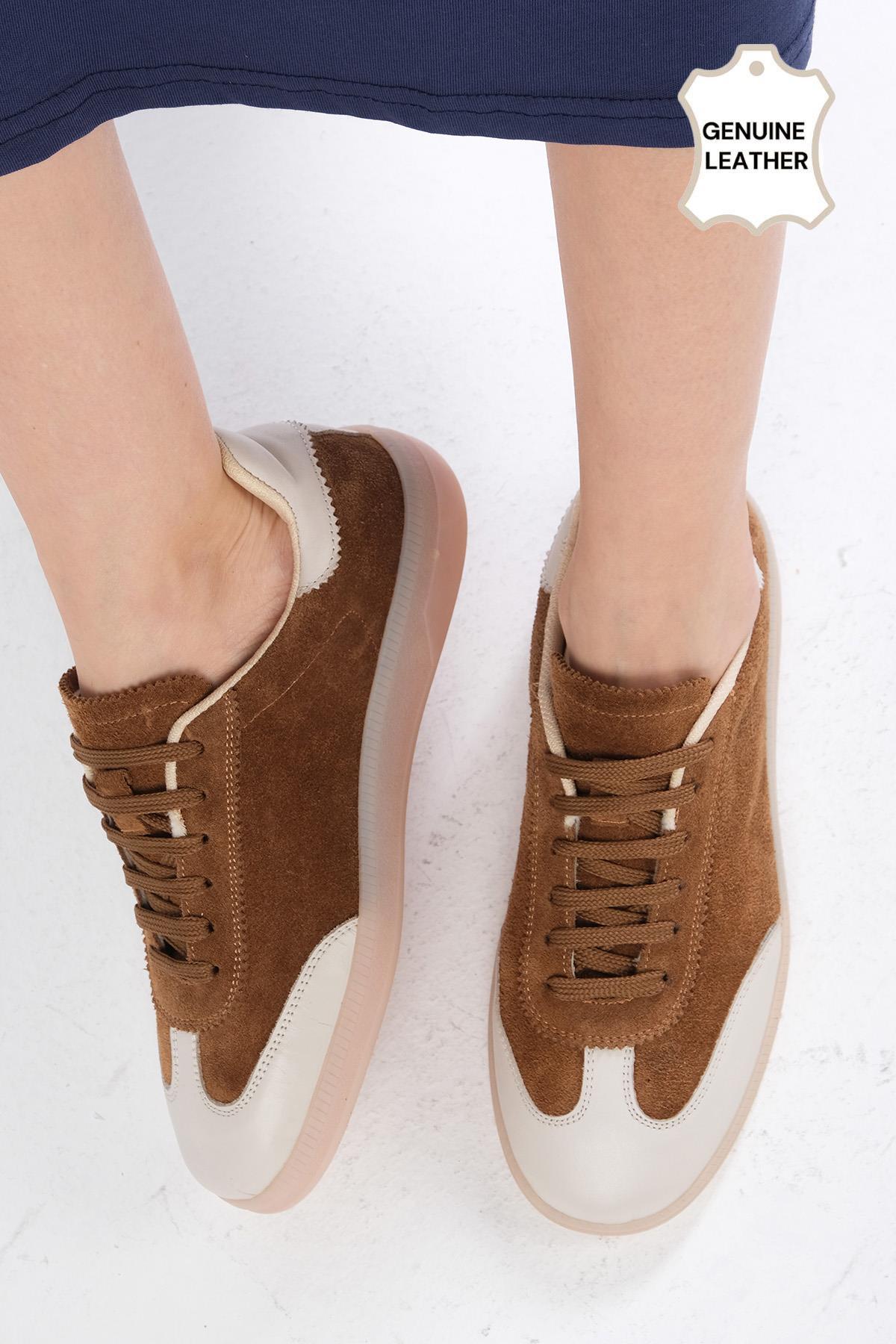 Nikita Hakiki Süet Taba Renk Spor Ayakkabı